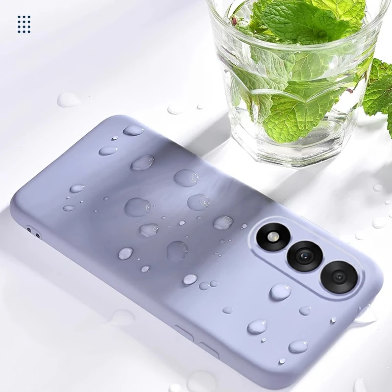 Funda de teléfono de silicona líquida para Oneplus nord 5, carcasa mate para One Plus Nord CE5, correa de parachoques a prueba de golpes, funda trasera con armadura - imagen 3