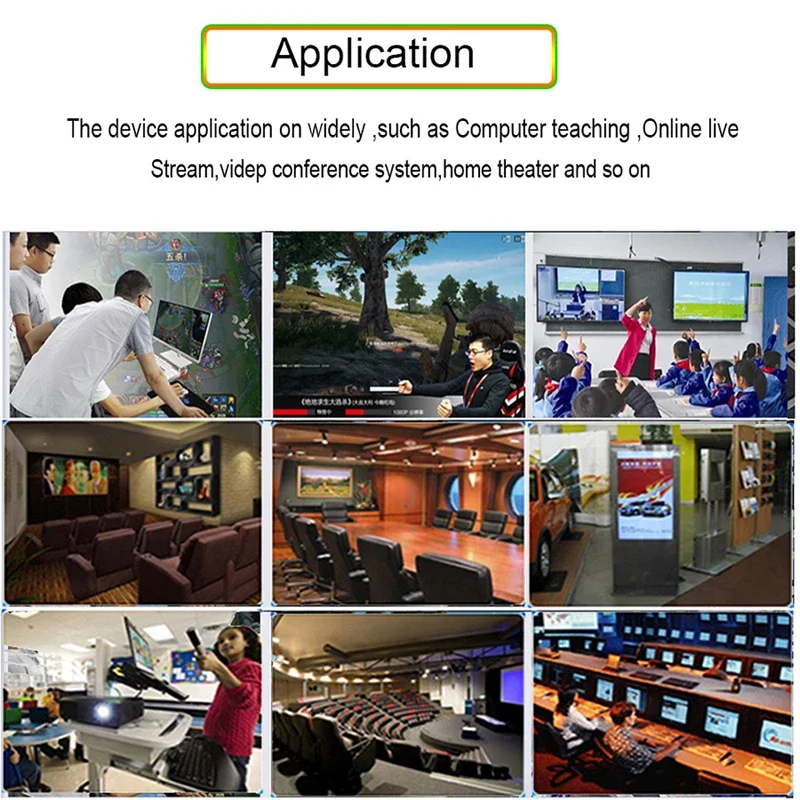 Tarjeta de captura HDMI 4K, dispositivo de grabación de juegos de 1080p, caja grabadora de vídeo USB 2,0, micrófono de bucle HD, Audio para PS3, PS4, Xbox, PC, transmisión en vivo - imagen 5