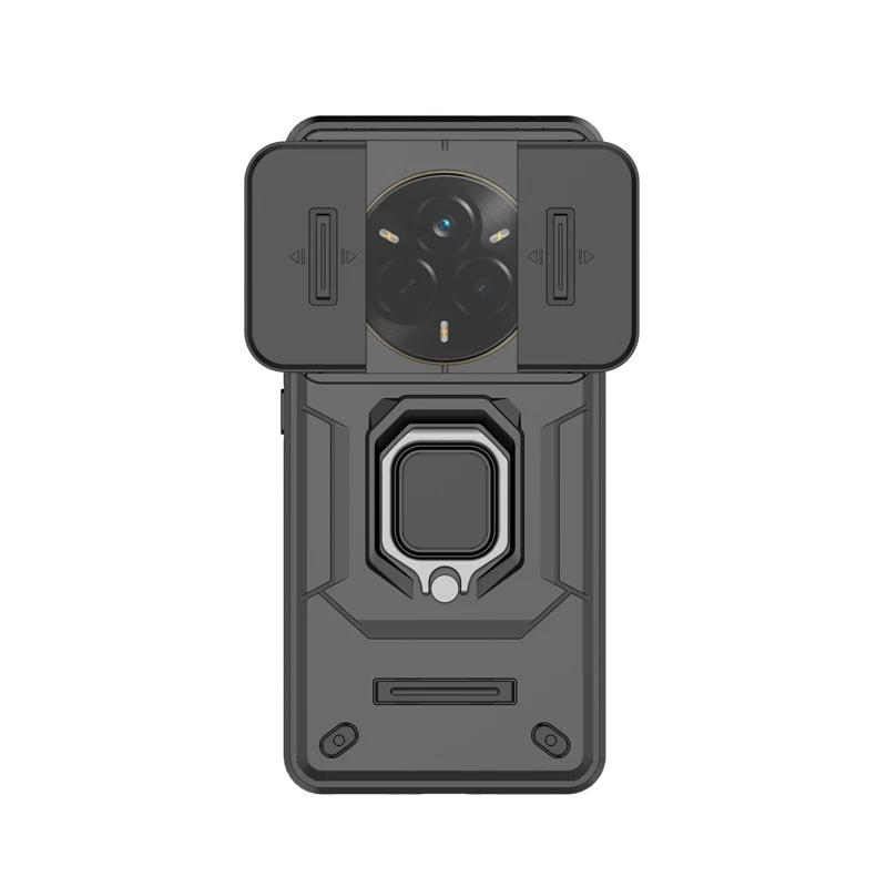 Para Realme 14 Pro funda OPPO Realme 14 Pro Capas armadura parachoques lente a prueba de golpes soporte de anillo protector Fundas Realme 14 Pro - imagen 4