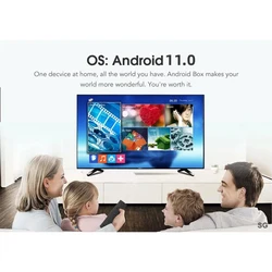 X96 Mini TV Box Android 11 Chip H313 4K UHD HDR 10 WiFi Decodificador