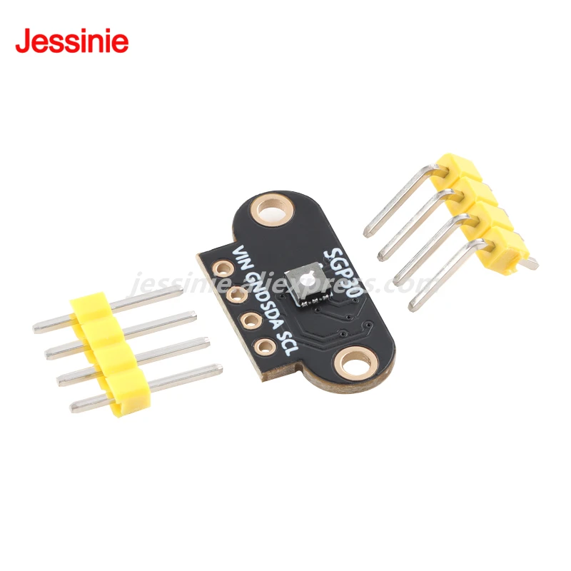 Módulo de Sensor de Gas SGP30 para calidad del aire TVOC ECO2, medición de dióxido de carbono, módulo de medición de formaldehído, 2 uds./1 ud. - imagen 2