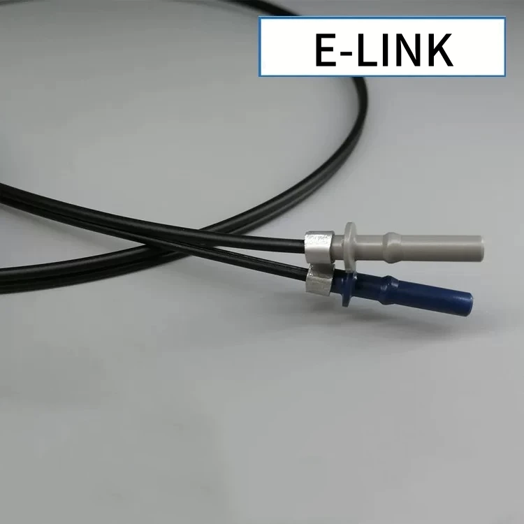 Puente POF HFBR-4501Z-4511Z cable de conexión dúplex fibra óptica de plástico 1m 10m 50m 60m 5m ftth elink - imagen 3