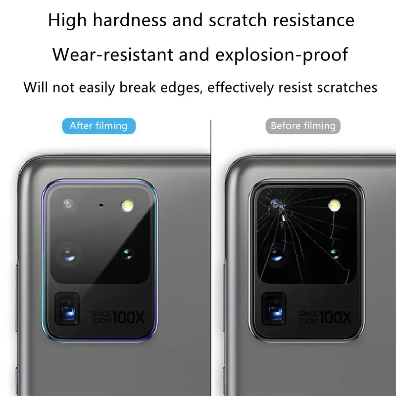 2 uds lente de cámara protectora para Samsung Galaxy Note 20 Ultra S10 Plus Lite S10e S7 Edge vidrio templado Galaxy Note20Ultra S10 S7 - imagen 5