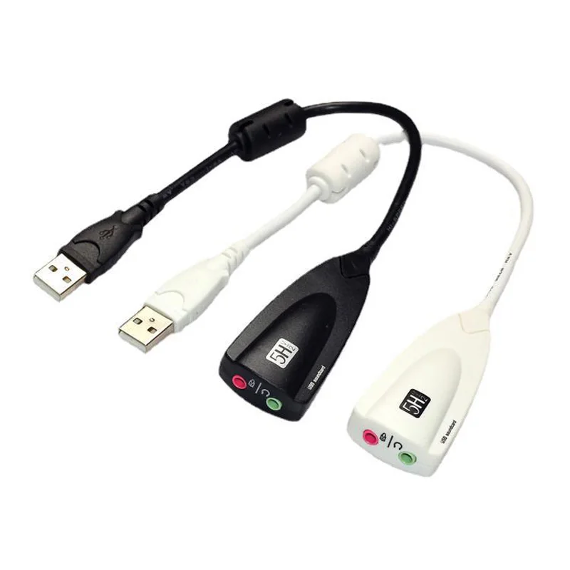 Tarjeta de sonido USB externa, adaptador de Audio 3D de 7,1 canales, Cable Jack de 3,5mm para ordenador portátil, PC, Notebook, auriculares, altavoz, micrófono - imagen 2