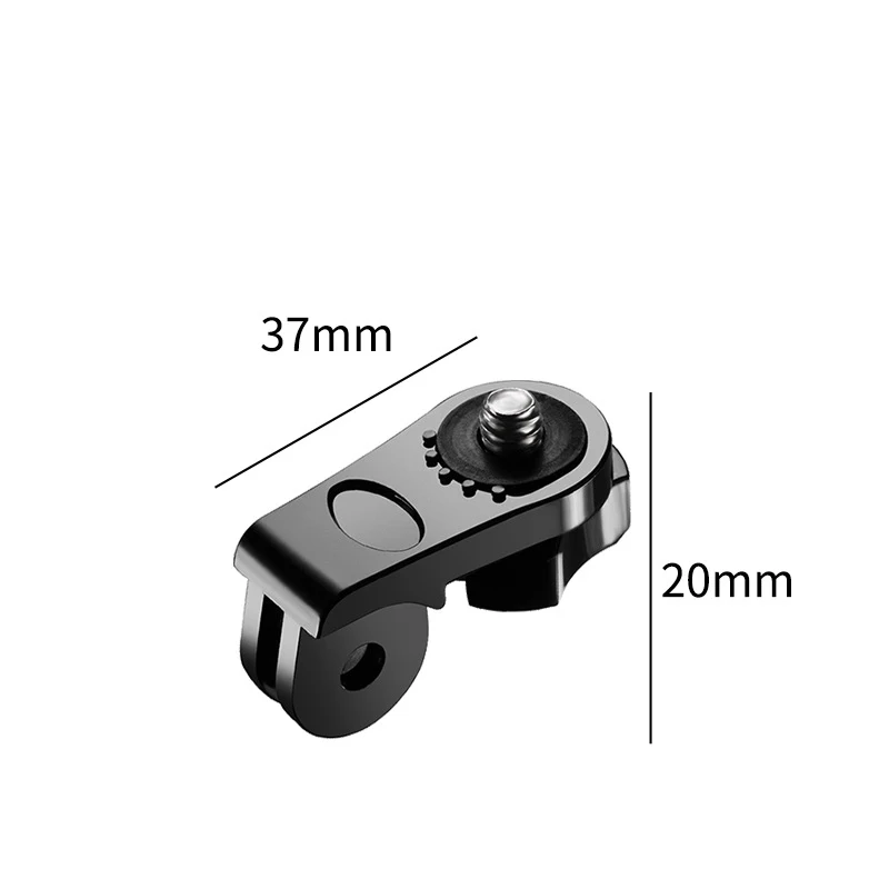 Adaptador de conversión de tornillo 1/4 adaptador AEE para GoPro Hero 13 12 11 10 9 SJCAM AKASO DJI Action 5 Pro 4 Insta 360 X4 Accesorios - imagen 2