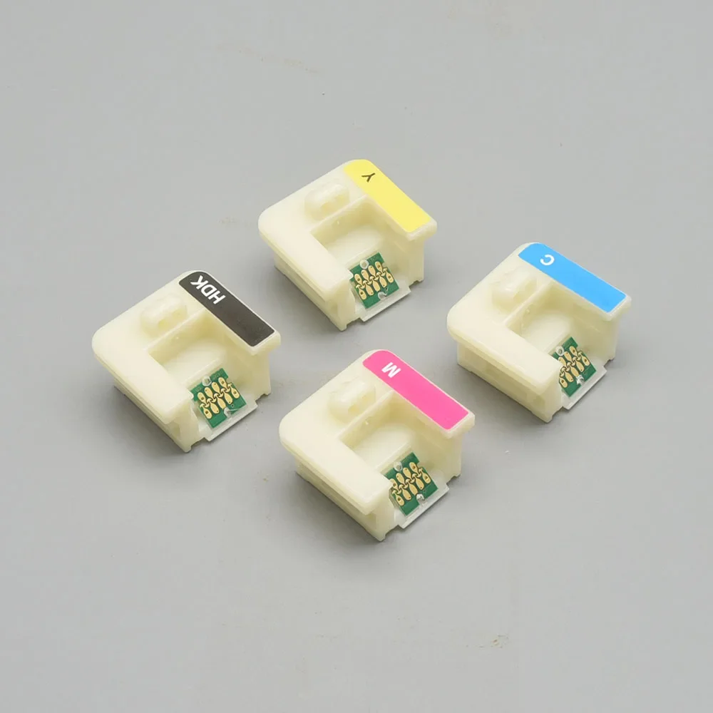 Unidad de Chip de cartucho T741X-T7414 T7411 T741X para Epson SureColor F6000 F6070 F6200 F6270 F7000 F7200 F7270 F9300 Chip de tanque de tinta - imagen 3