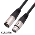 XLR 3Pin M-F Cable