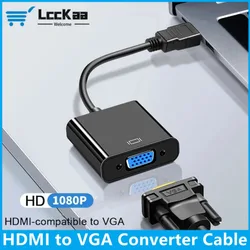 Convertidor HDMI a VGA Alta Definición para PC TV Box y Proyector