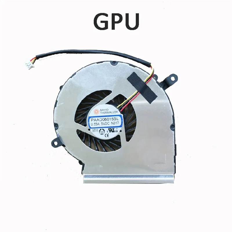 New Original Laptop CPU GPU Cooling Fan For MSI MS16j2 MS-16J1 16J5 16j6 MS-1794 1792 1795 - imagen 3