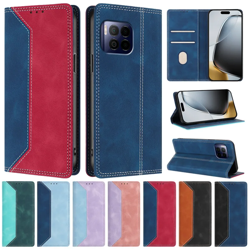 Para T-Mobile T Phone 2 Pro Funda con tapa magnética para Coque T-Mobile T Phone 2 Pro Funda de teléfono Revvl 7 Pro Funda de cuero de moda