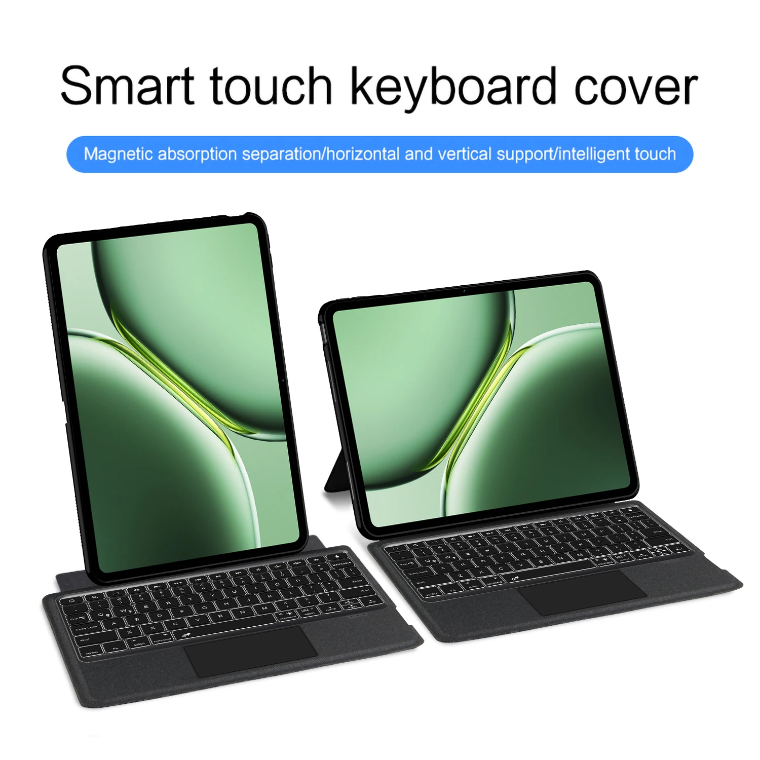 Funda con teclado mágico para OnePlus Pad Pro 12,1 pulgadas 2024 Funda para One Plus Pad Pro Pad 2 12,1 "Tablet Funda con teclado dividido Folio - imagen 4