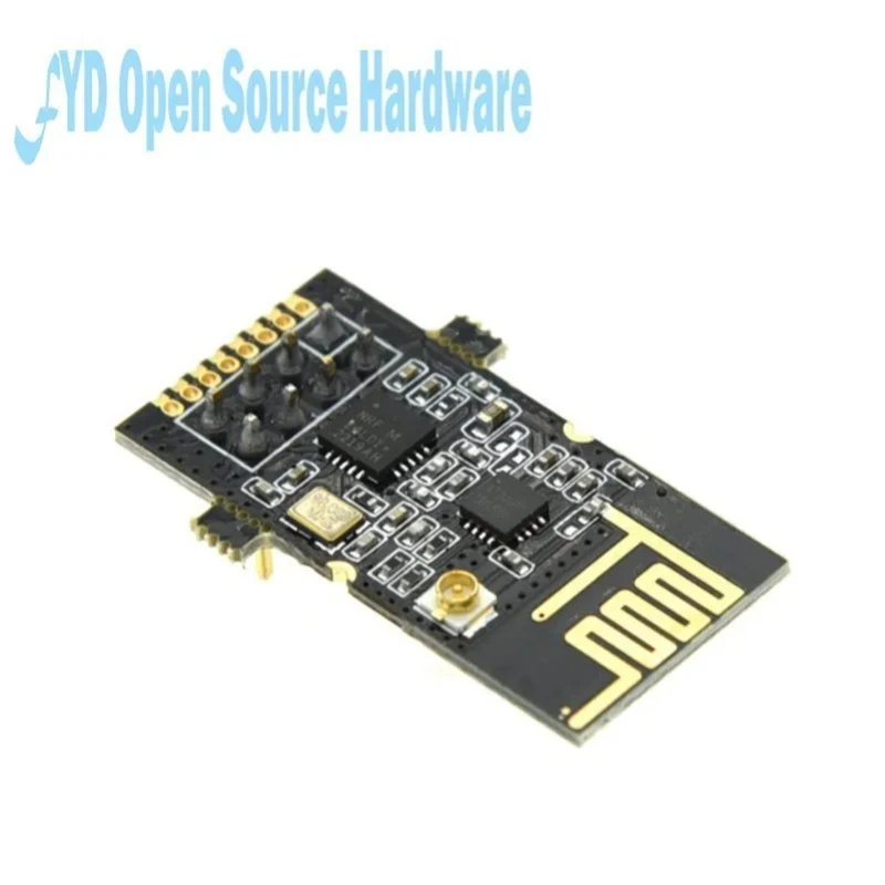 GT-24 2,4G SMD NRF24L01 1100 metros de larga distancia NRF24L01 + PA + LNA SMD módulos inalámbricos 1100 metros 2,4G antena - imagen 3