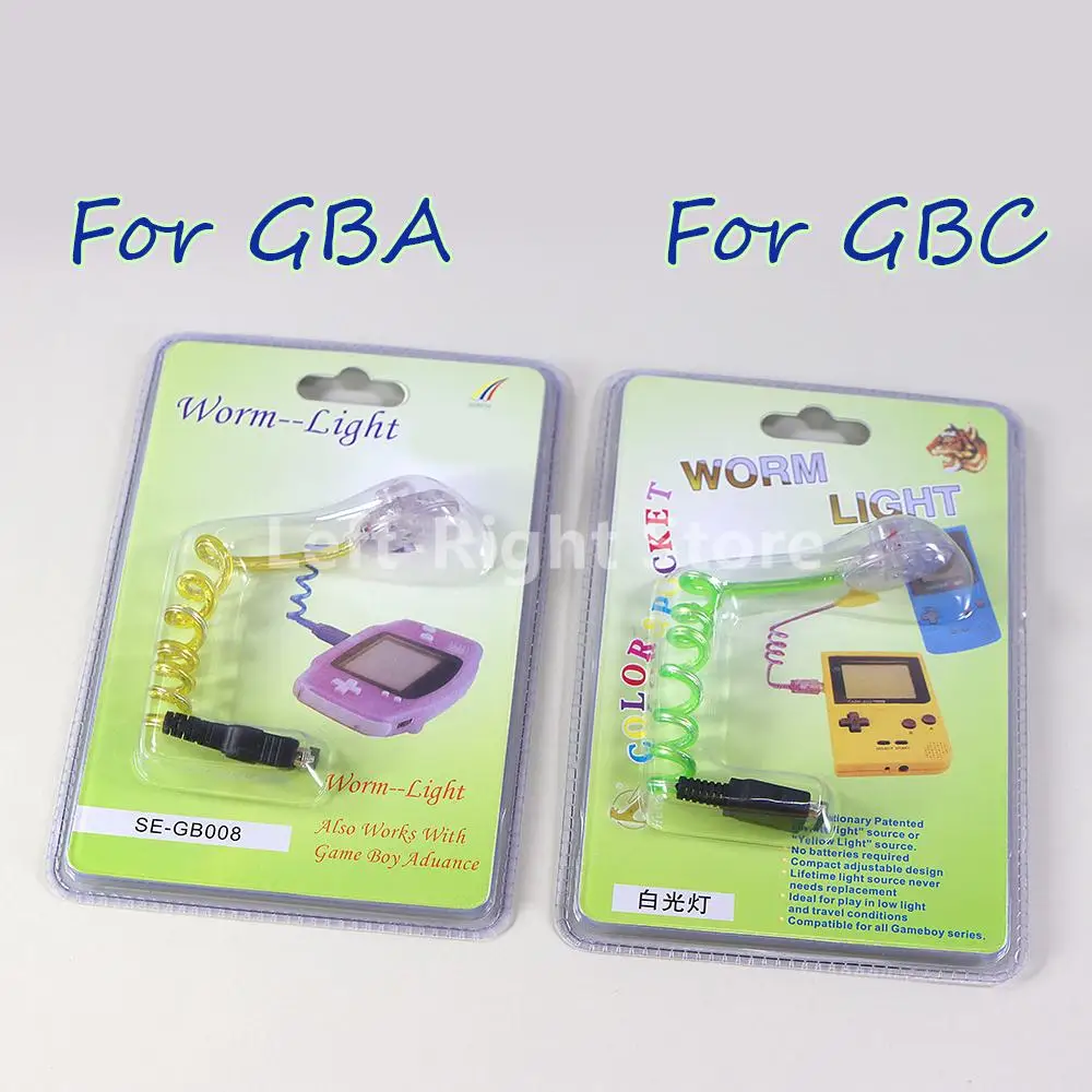 50 Uds. Nuevas lámparas LED de iluminación de gusano Flexible de alta calidad para consola Nintendo Gameboy GBA GBC GBP - imagen 2