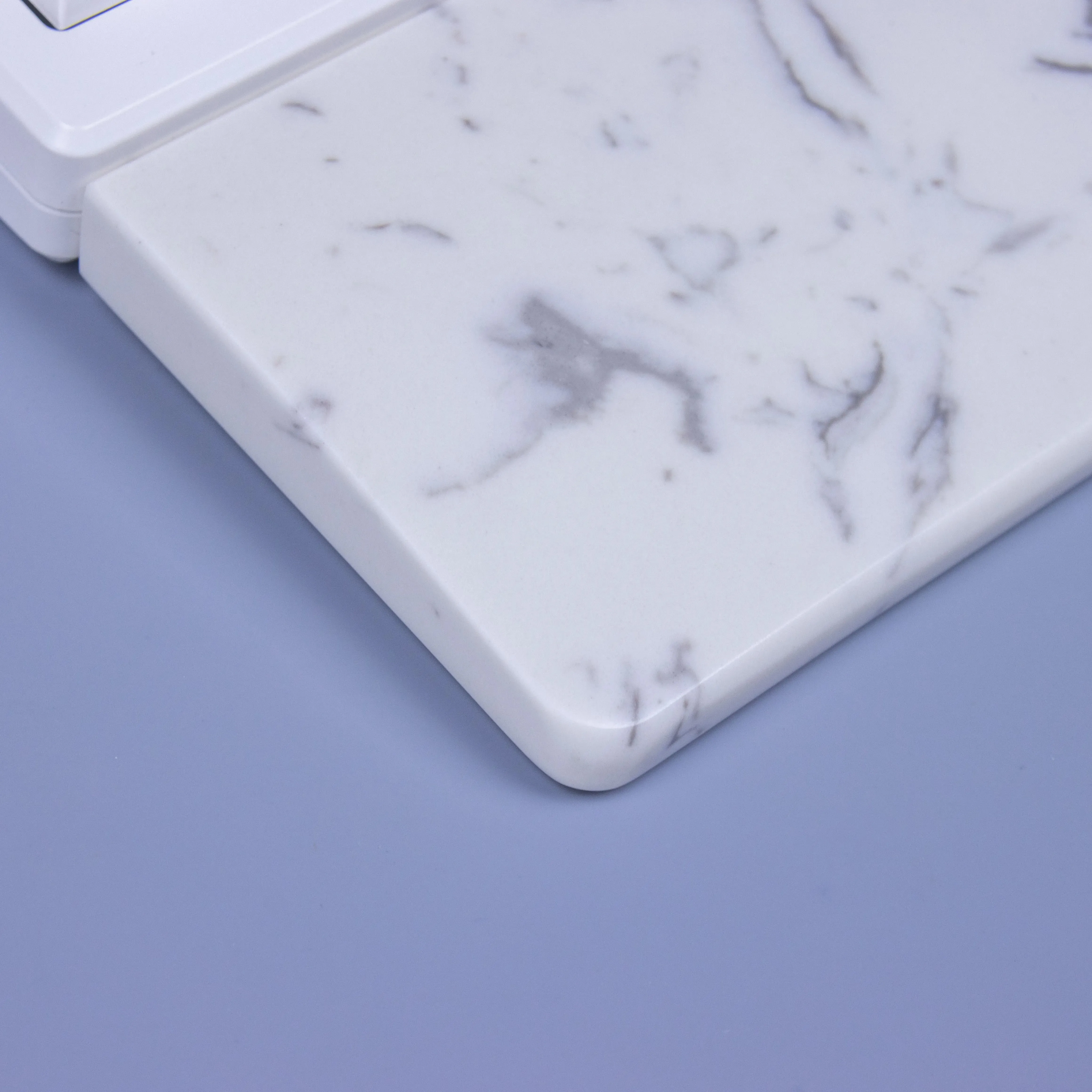 Reposamanos para teclado dividido 65%/75% reposamuñecas almohadilla para teclado ergonómico de cuarzo adecuada para teclados mecánicos personalizables - imagen 4