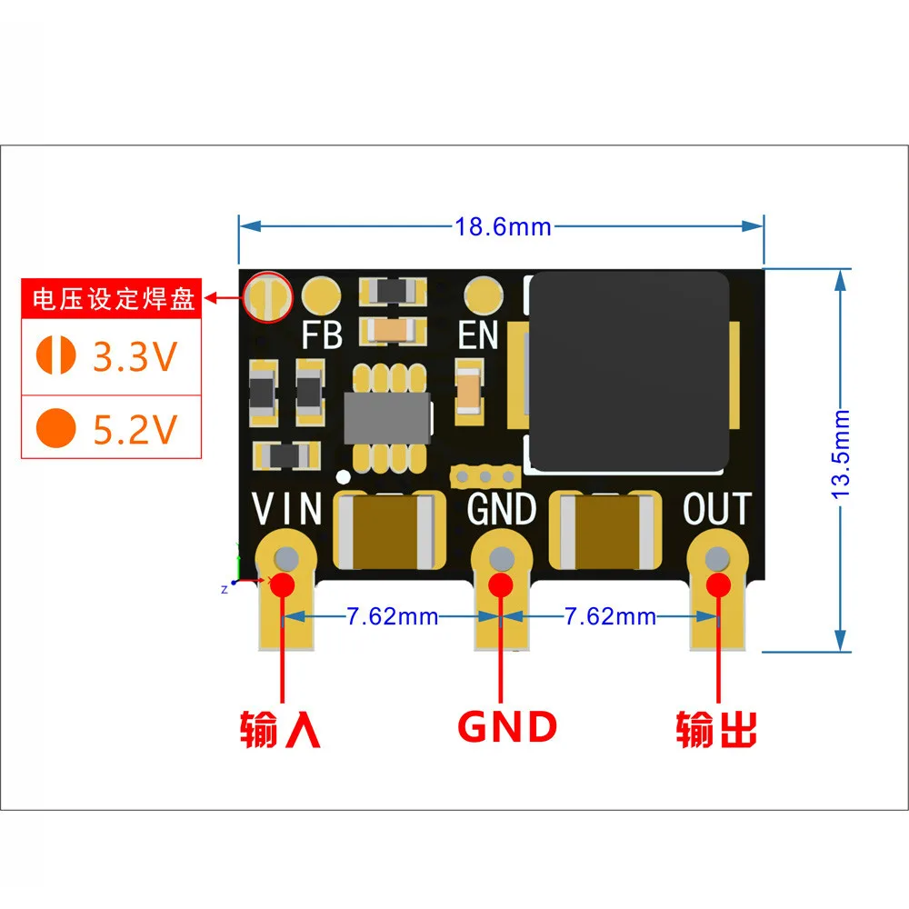98% 4A DC-DC convertidor Buck 5,5-16V 6V 9V 12V 15V a 5V 3,3 V módulo de fuente de alimentación regulador de voltaje reemplaza LM7805 - imagen 4