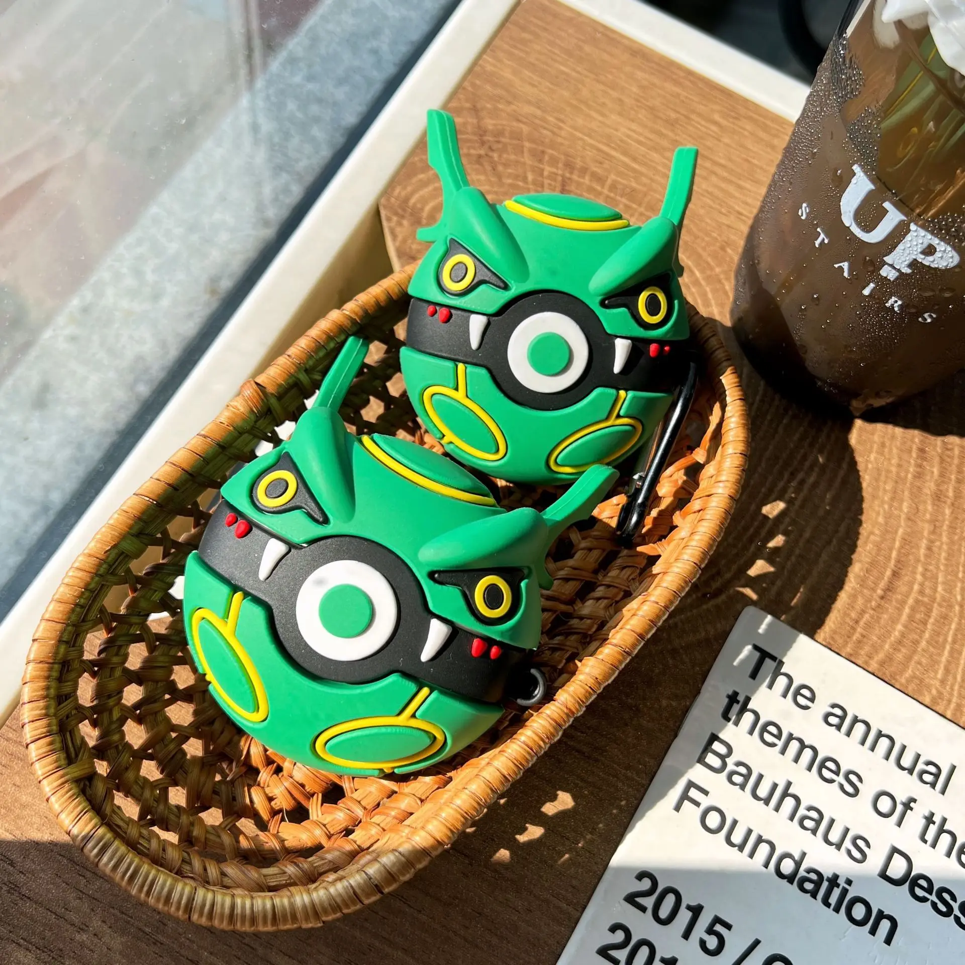 Pokemon Ball Rayquaza Funda protectora de silicona a prueba de golpes para auriculares Samsung Galaxy Buds 3 3 Pro Funda para niños - imagen 2