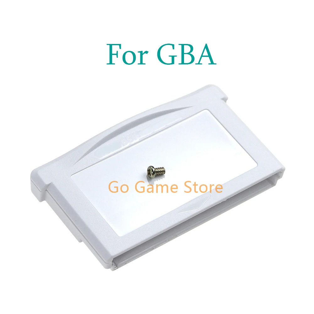Funda de tarjeta de juego para GBM GBA SP NDS NDSL, carcasa protectora de cartucho de juego con tornillos para GBA, 2 uds.