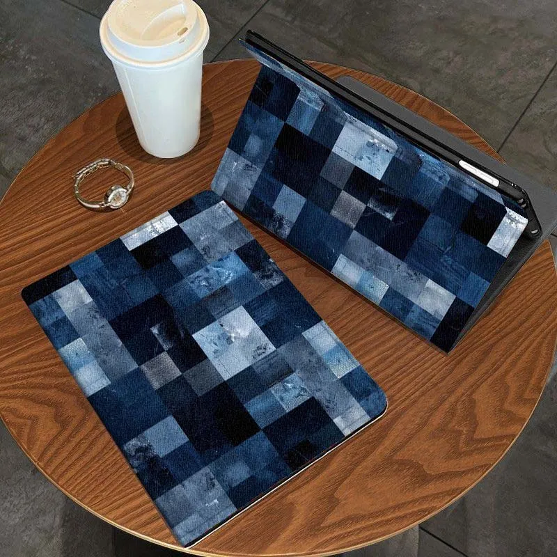 Figura geométrica empalme fresco para Huawei MediaPad MatePad Air M6 M5 M2 T10s T5 C5e 10 11 12X10,8 SE Pro funda para tableta