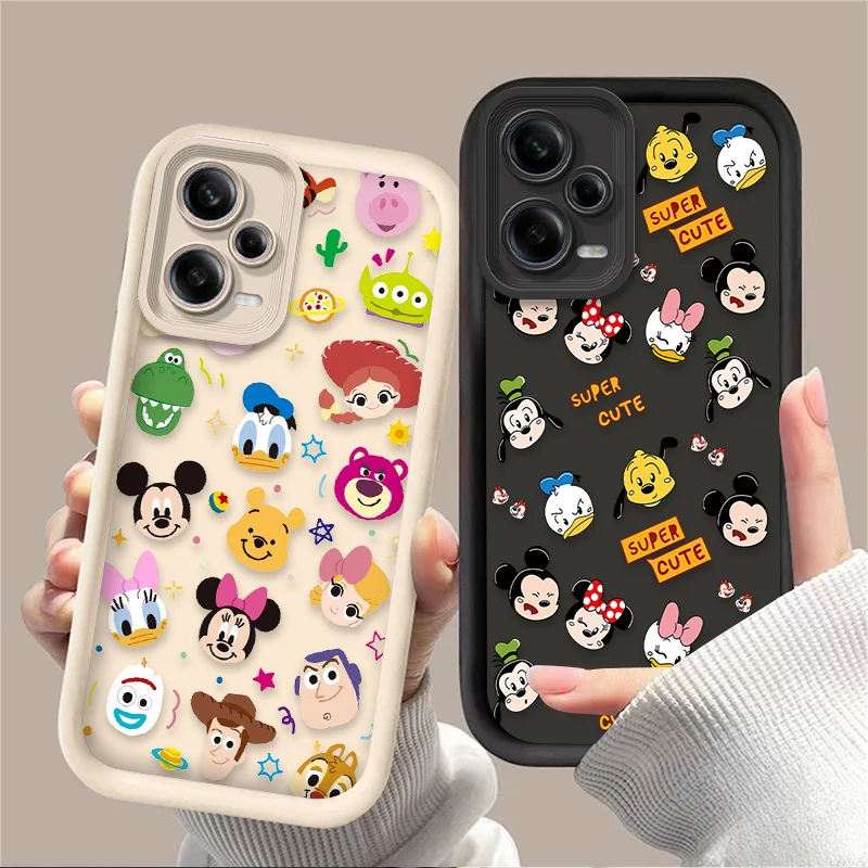 Funda blanda Disney Mickey Minnie para Xiaomi Redmi Note 13 12 11 Pro Plus 4G 5G 11S 9S 10S 12S 10 9 Redmi 12C 14C 13C A3 12 - imagen 3