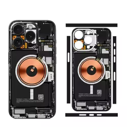 Skin Adhesiva 3M para iPhone 13/14/15 Pro Max y Plus – Camuflaje