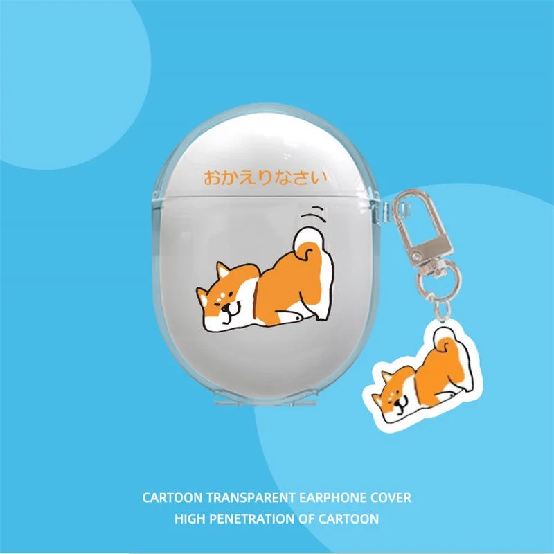 Étui de protection pour écouteurs Xiaomi Redmi Buds 4, housse transparente de dessin animé, boîte de chargement pour casque sans fil Redmi Buds4 - imagen 5