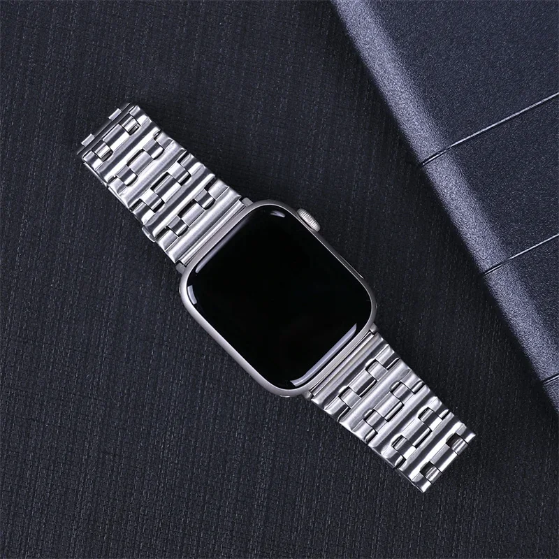 Funda de TPU + correa de Metal para iWatch Ultra 49mm banda de acero inoxidable para Apple Watch Series 10 9 8 46mm 42mm 41mm 45mm 40mm 44mm - imagen 3