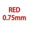 Red 0.75mm