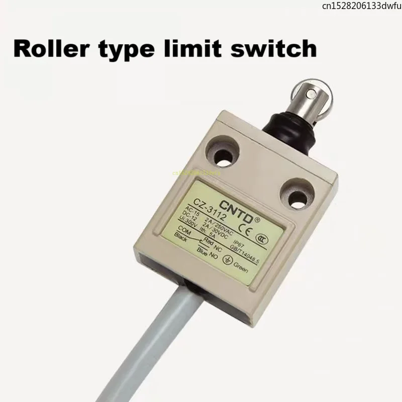 CNTD Micro interruptor de límite reinicio automático CZ-3112 viaje con rueda contacto plateado - imagen 2