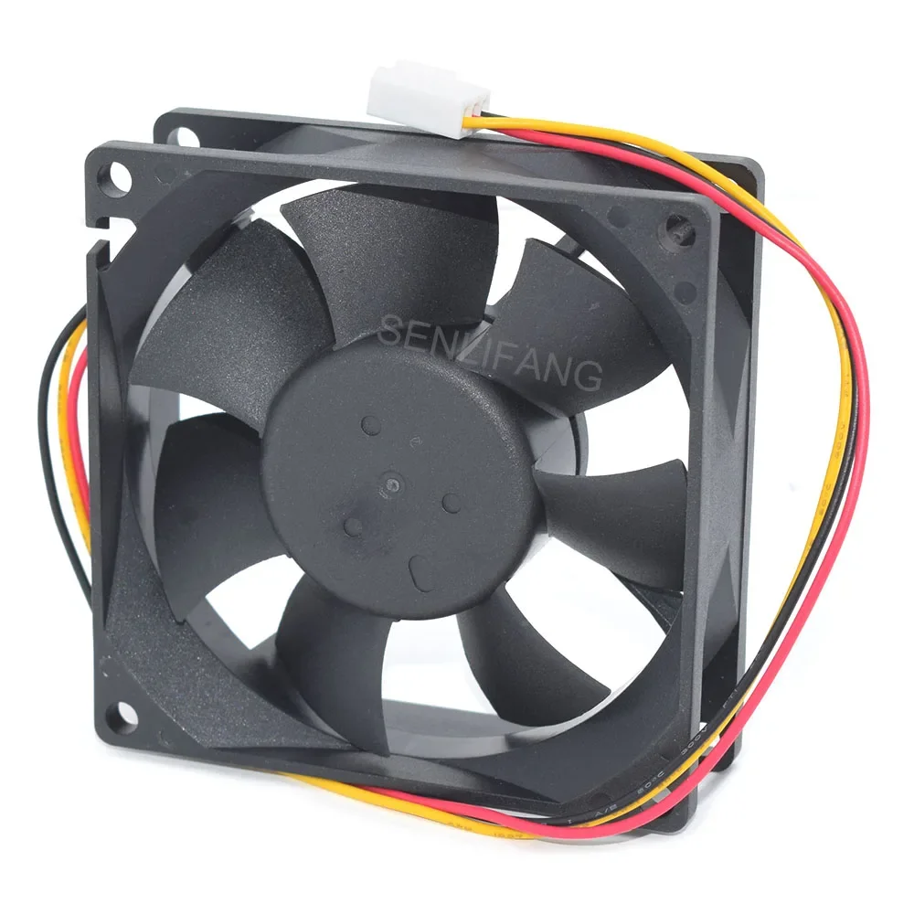 Nuevo para YINGTIAN 80*80*25MM YTD128025B 8CM 0.60A 3 líneas DC12V ventilador de refrigeración cuadrado - imagen 3