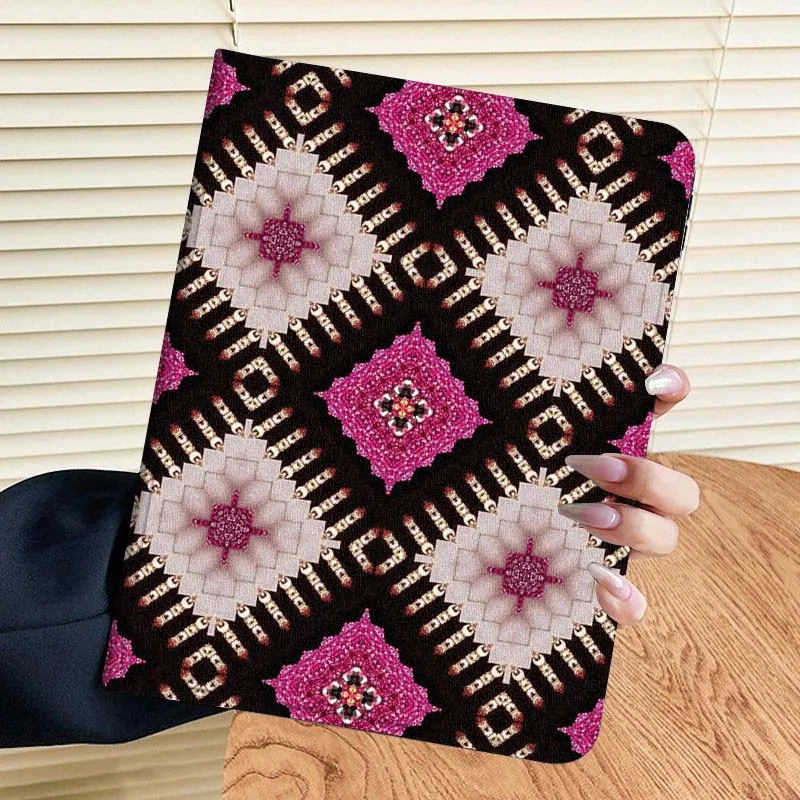 Color artístico de formas geométricas para Samsung Galaxy Tab A A7 A8 A9 A11 S6 S11 10,1 10,4 10,5 pulgadas Lite Plus funda para tableta - imagen 3