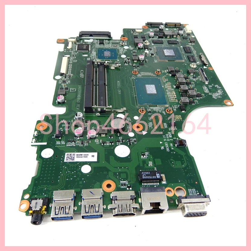 DA0ZRYMB8G0-placa base para ordenador portátil ACER Aspire V15, i5-6300HQ, i7-6700HQ, T5000, CPU GTX950M-V2G, V5-591, GPU, con V5-591G - imagen 5