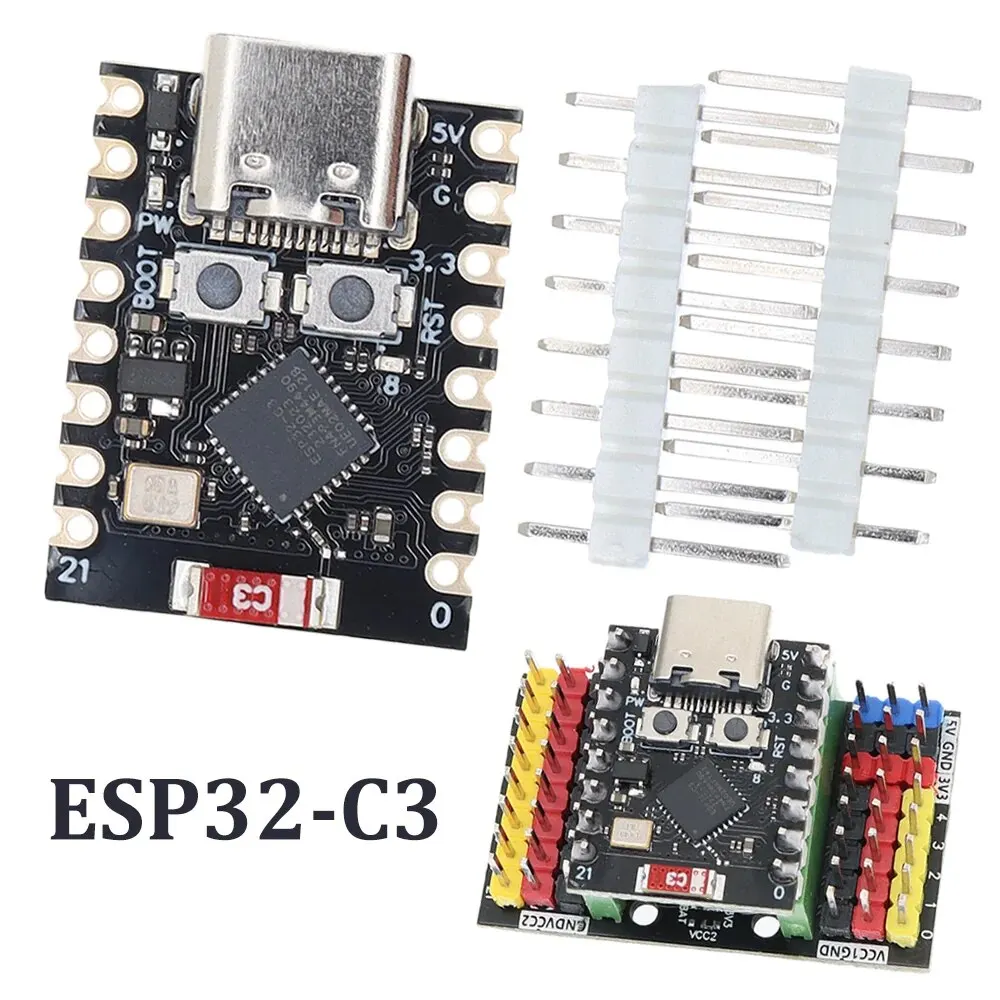 TENSTAR ESP32 C3 SuperMini Placa de desarrollo ESP32-C3 Módulo WiFi Bluetooth - imagen 2