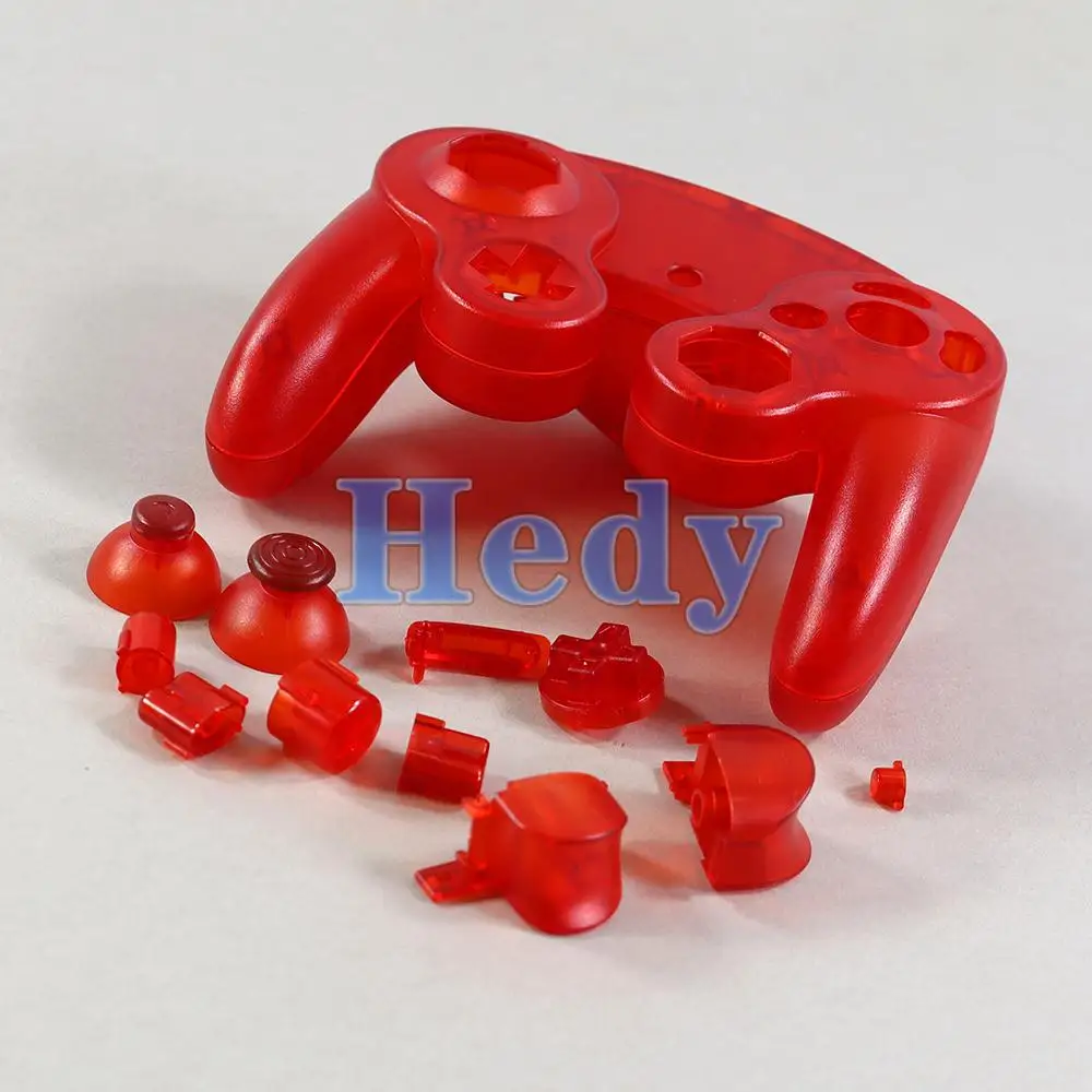 1 Juego para controlador NGC, carcasa frontal y trasera de repuesto con botón ABXY L R Z Dpad para mango Gamecube - imagen 3