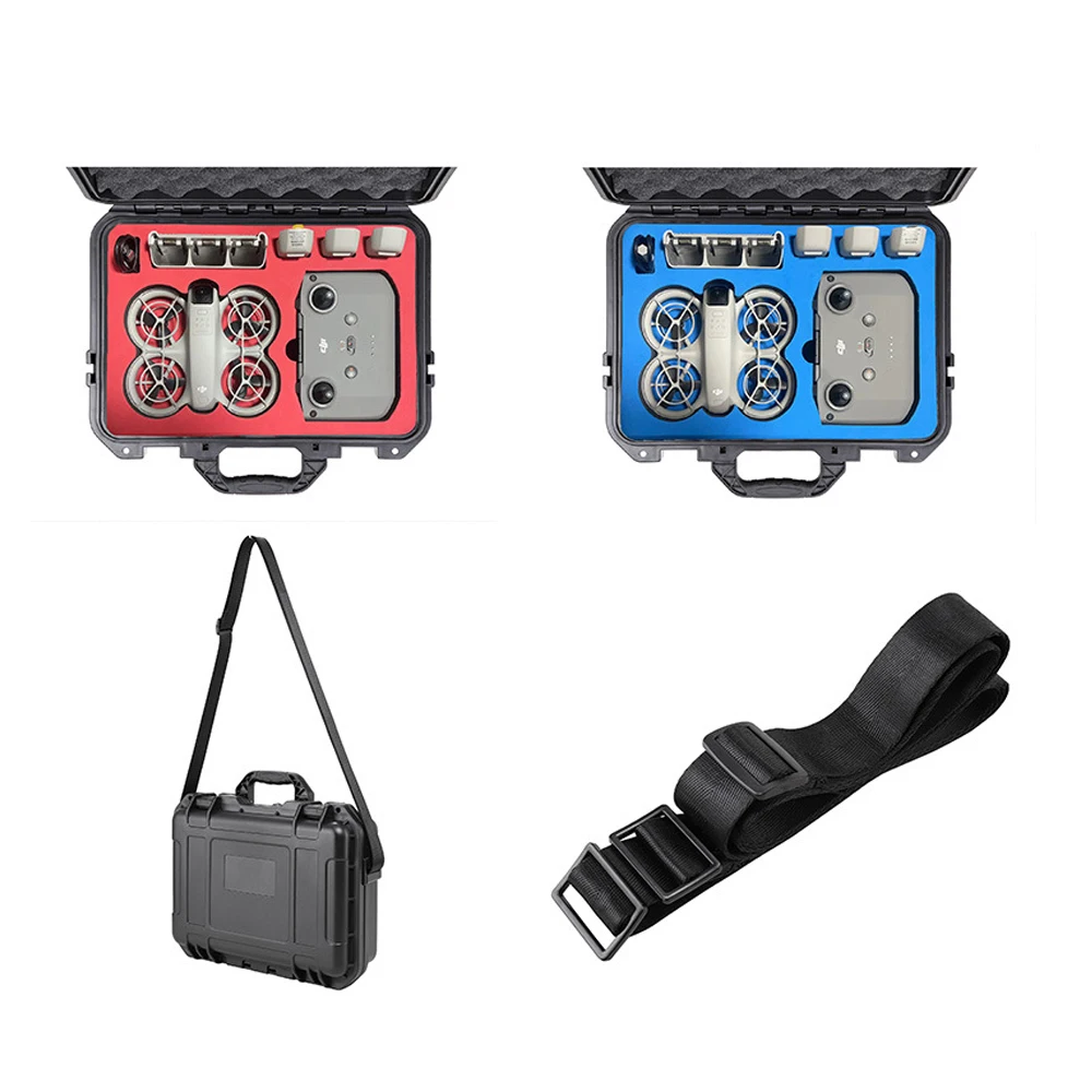 Estuche rígido de transporte impermeable para DJI Neo Fly More, Combo con control remoto de RC-N3, bolsa de almacenamiento de batería de Vuelo Inteligente Neo - imagen 2