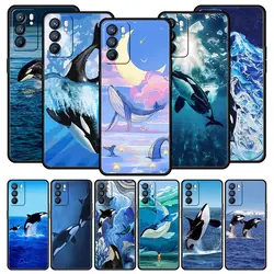 Funda Orca Animal para Oppo – Silicona Flexible Antigolpes