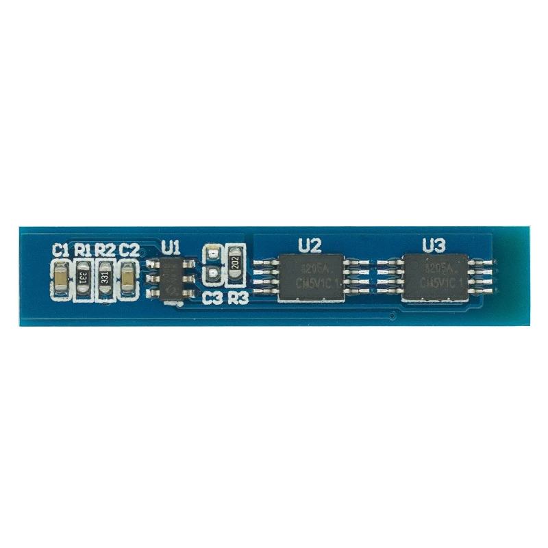 10 Uds 1S 3,7 V 3A /2S 3A Li-ion BMS PCM Placa de protección de batería Pcb para batería de iones de litio 18650 - imagen 4