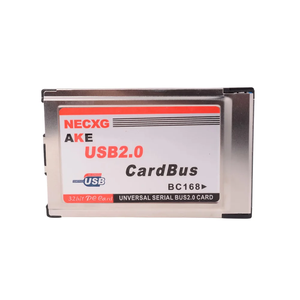 2025 NUEVA PCMCIA A USB 2.0 NEC Chip Tarjeta corta USB2.0 Cardbus BC168 para computadora portátil Cámara Impresora Disco duro móvil - imagen 3