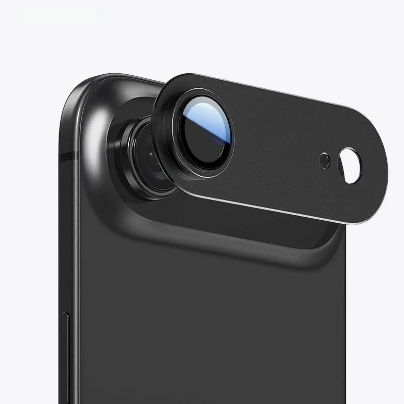 Vidrio templado de cámara de Metal para iPhone 17 Pro Max, cubierta protectora de lente negra de aleación para iPhone 17 Air 17 Pro 5G, tapa de anillo de lente - imagen 3