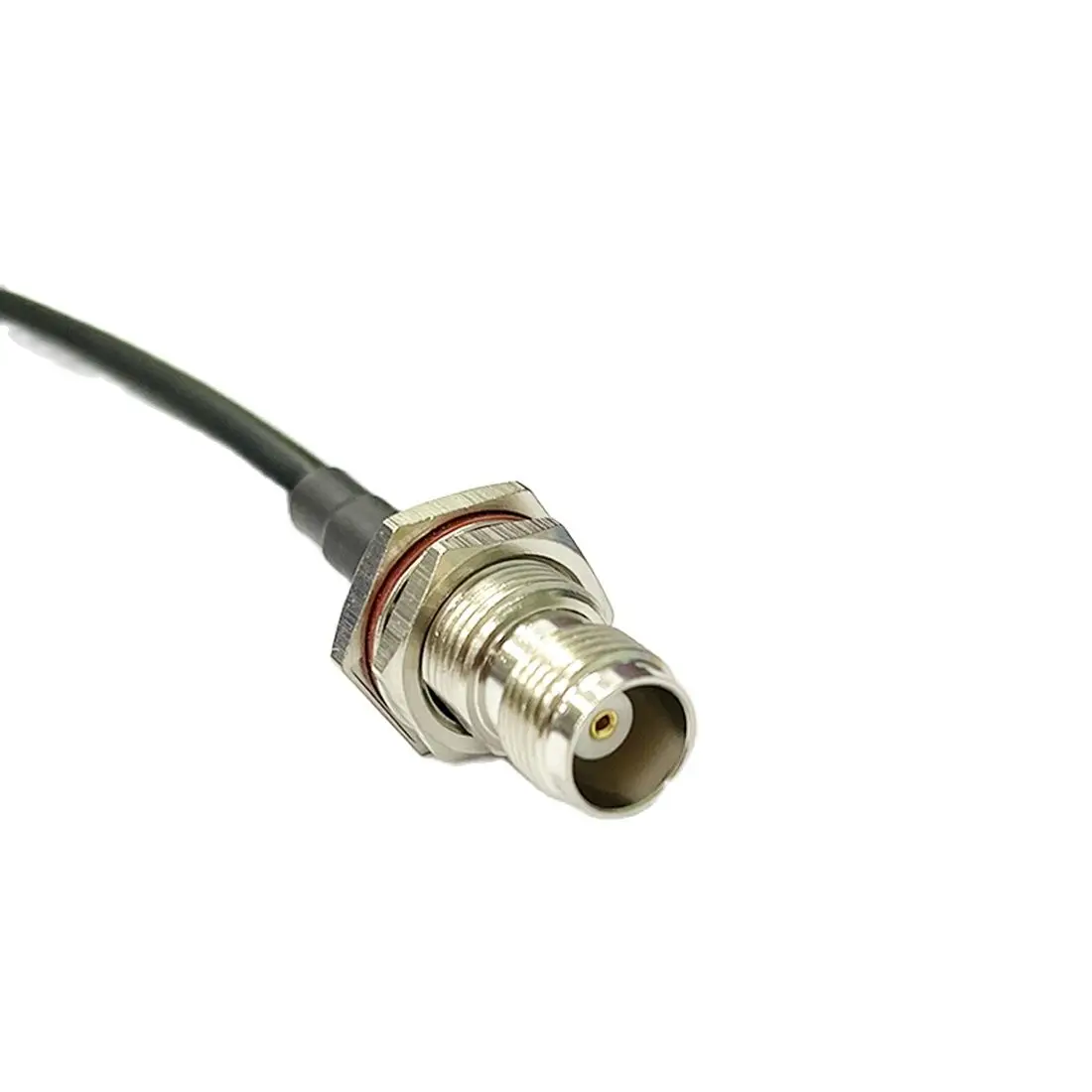 Adaptador de Cable hembra TNC a MCX macho, Conector de ángulo recto, RG58, 20cm/30cm/50cm para WIFI inalámbrico, novedad - imagen 3