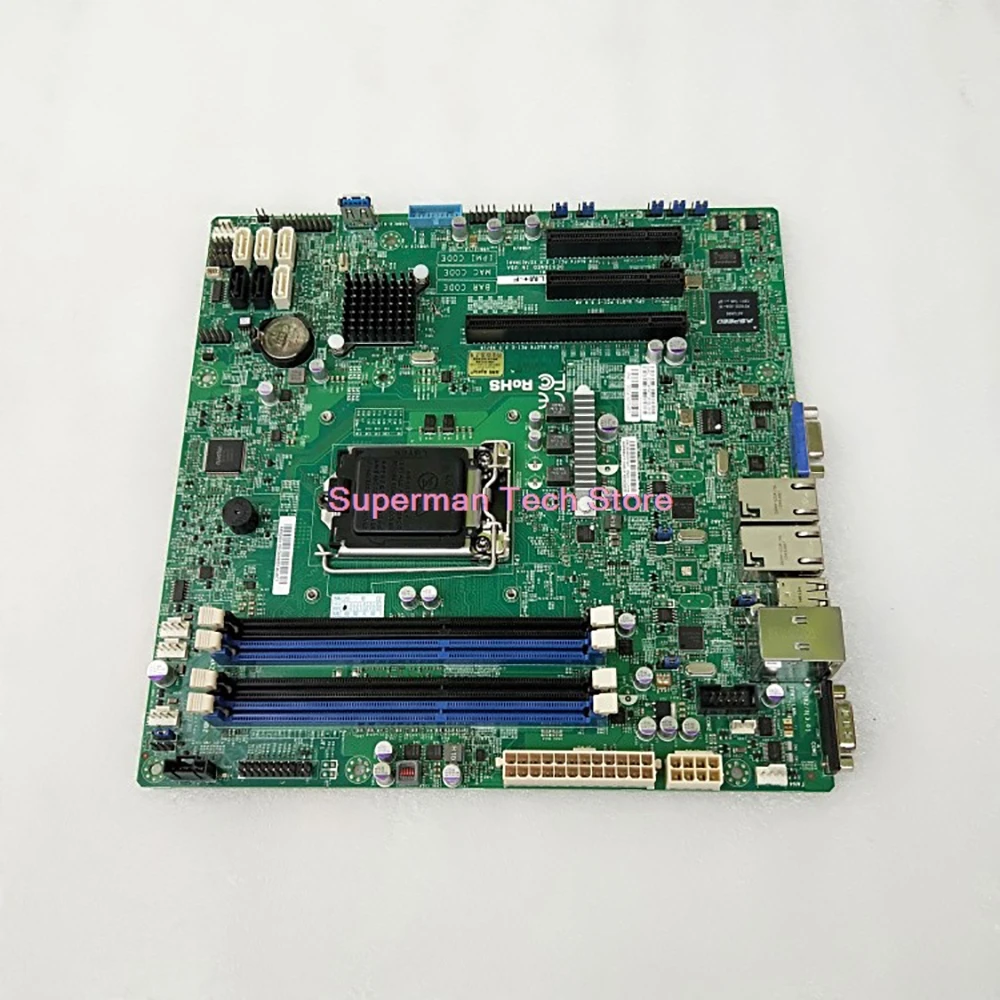 E3-1200 v3/v4 4.a/5a generación. Procesadores Core i7/i5/i3 LGA1150 DDR3 para placa base de servidor Supermicro X10SLM+-F - imagen 4