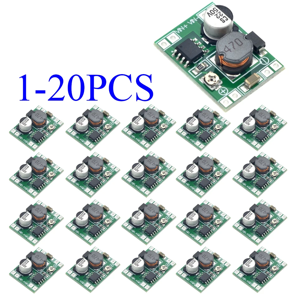 Módulo reductor XL1509, 5V-40V a 1,2-35V, voltaje de salida ajustable, tamaño Ultra pequeño, mini versión