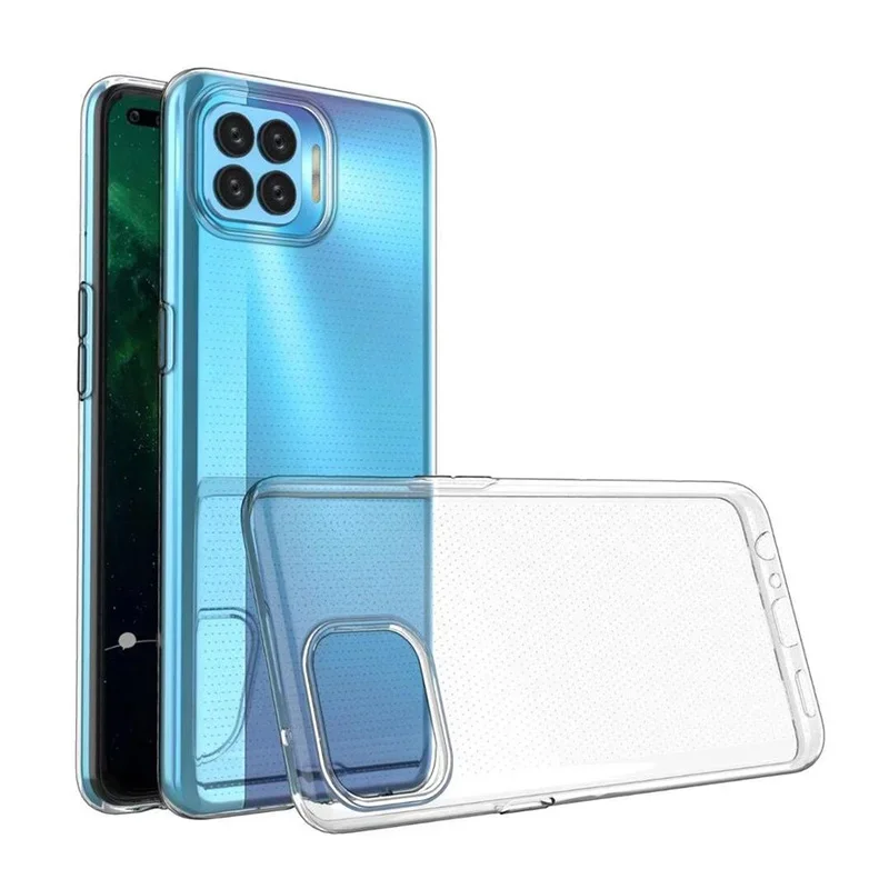 Funda de teléfono transparente ultrafina para OPPO F17 Pro, carcasa trasera para móvil 360 transparente, TPU suave, a prueba de golpes, Fundas OPPOF17 F17Pro - imagen 3