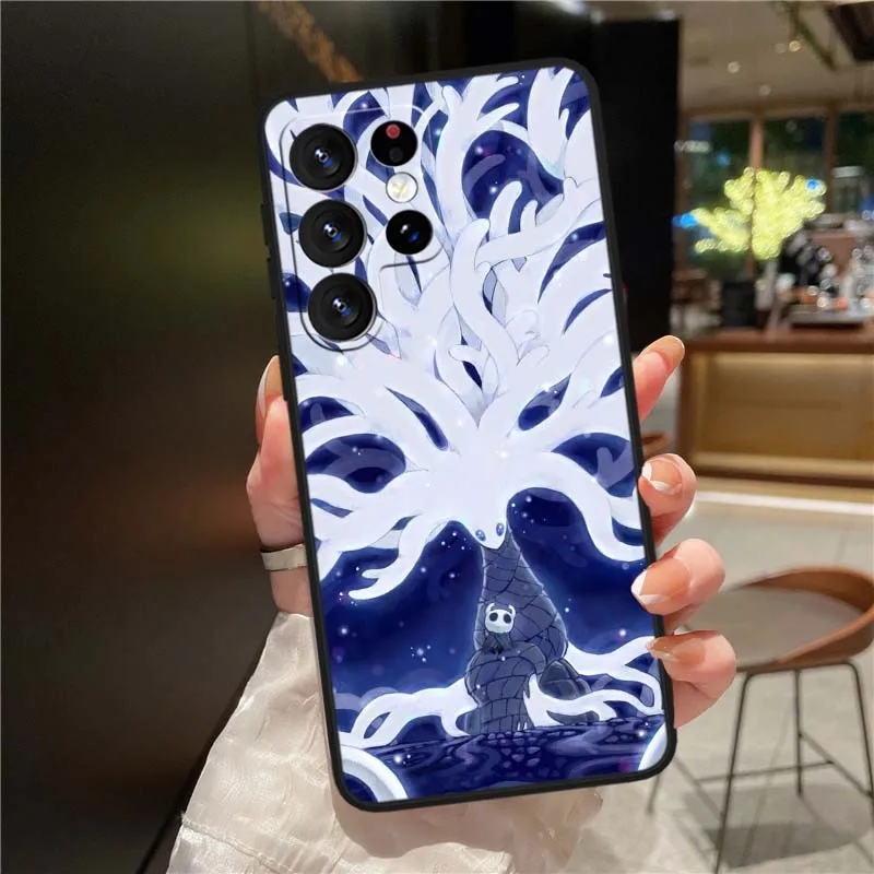 Arte de Caballero hueco para Samsung Galaxy Note 20 10 9 8 A24 A34 M13 M31 M32 M52 M62 Ultra Lite funda de teléfono negra - imagen 5