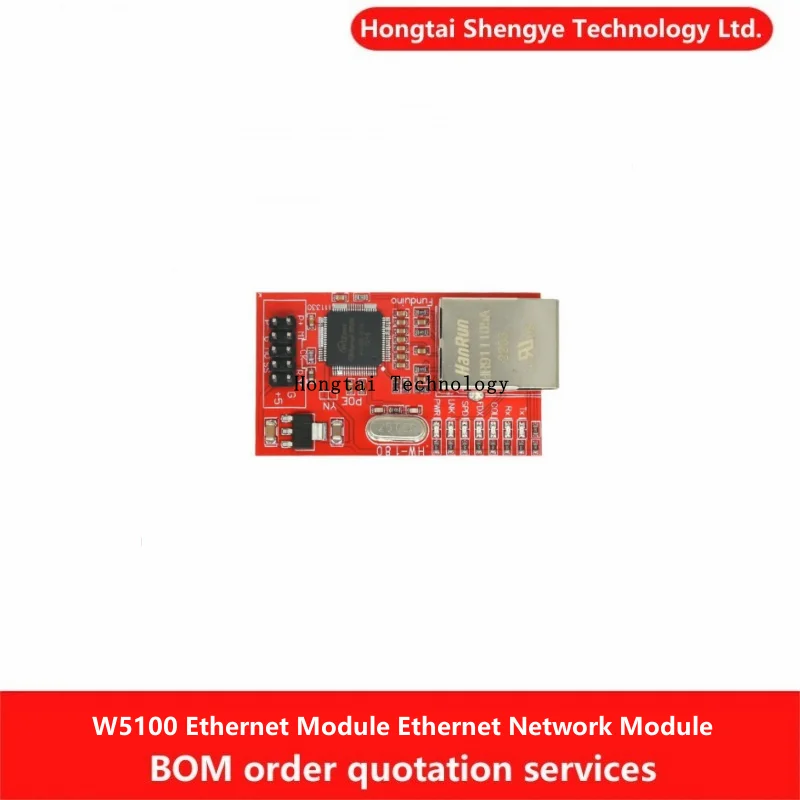 Bloques de construcción electrónicos Módulo Ethernet W5100 Módulo de red Ethernet