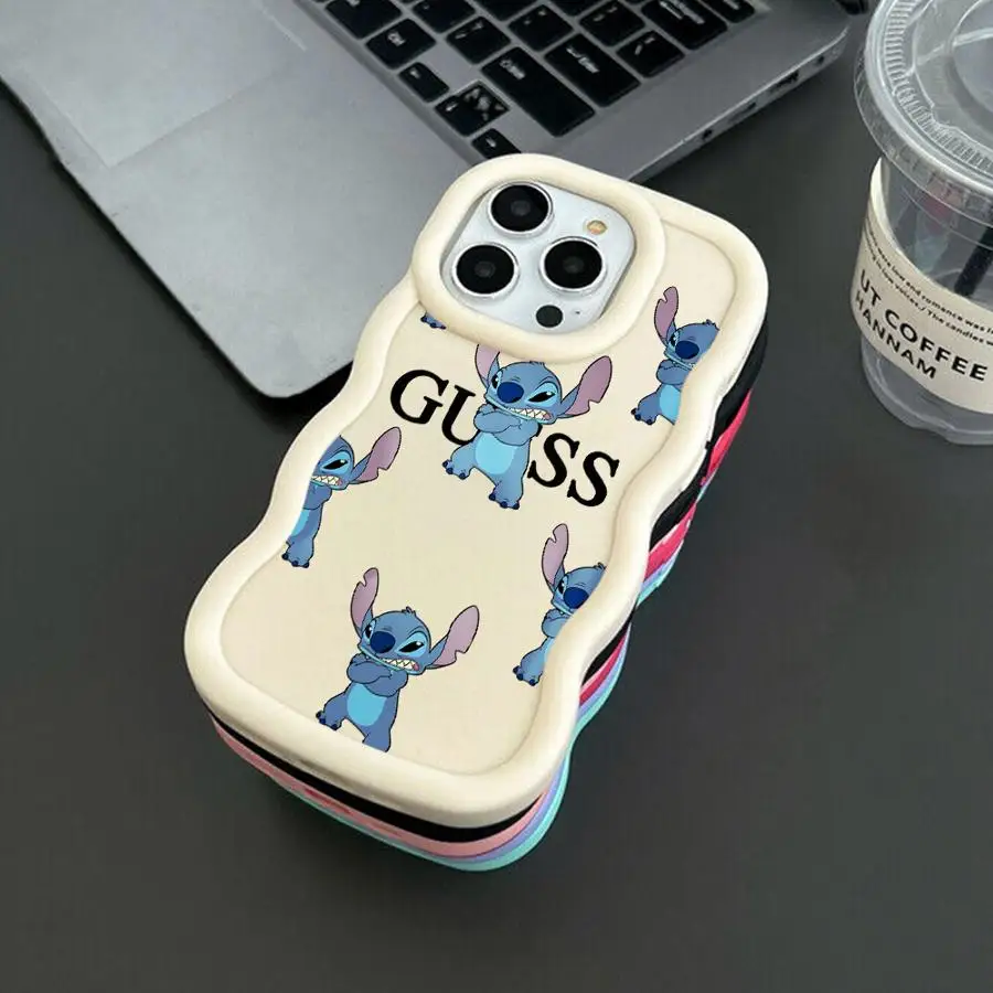 Funda de teléfono de TPU suave de moda con ángulo de punto de Disney para Xiaomi Redmi Note 8 9 10 11 12 Pro 9s 10Lite 10s 14 13 14 Pro Plus - imagen 2