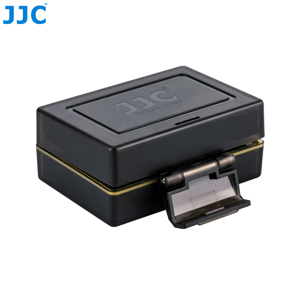 JJC-funda protectora para batería de cámara, caja para Ricoh DB-110 Olympus LI-90B, organizador de batería para cámara Digital portátil, funda para tarjeta de memoria