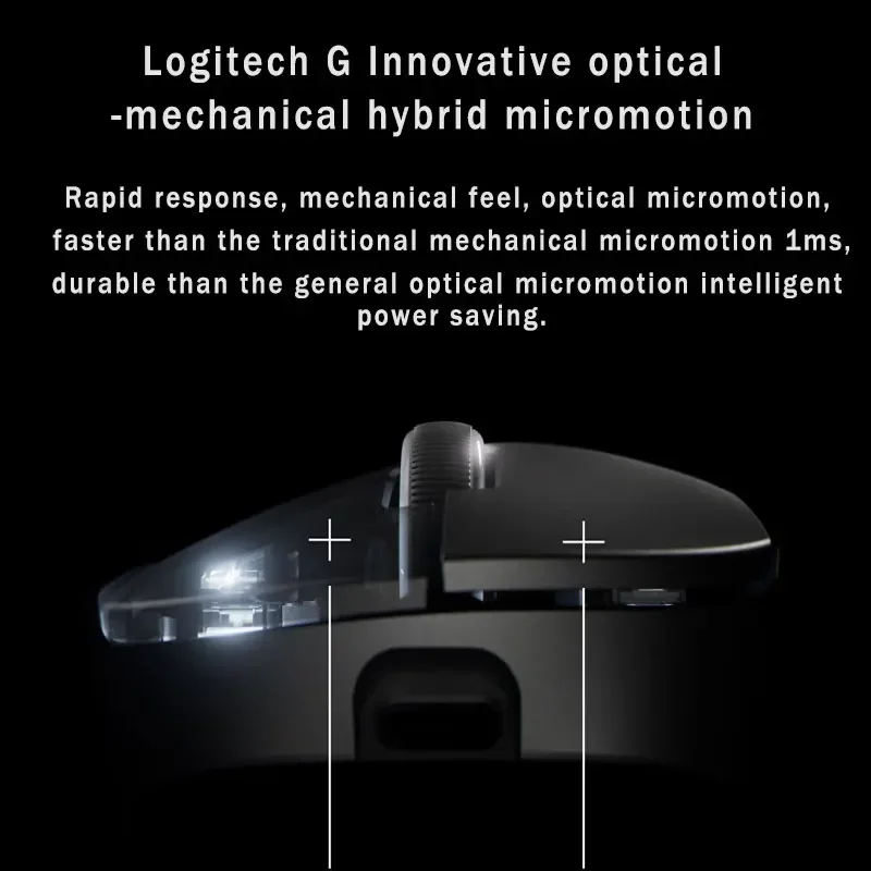 Nuevo Original Logitech G PRO X SUPERLIGHT 2 DEX ratón inalámbrico para juegos LIGHTSPEED HERO 2 GPW4 fretting de mezcla mecánica - imagen 5