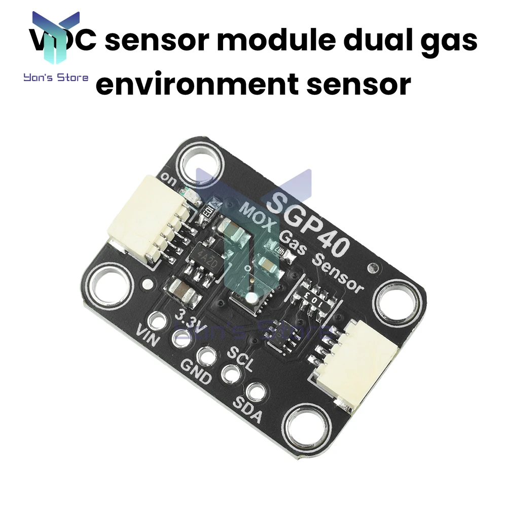 Módulo de sensor COV digital SGP40/41 Detector de ambiente de gas dual Plug and Play con consumo de energía ultrabajo para hogar inteligente - imagen 4