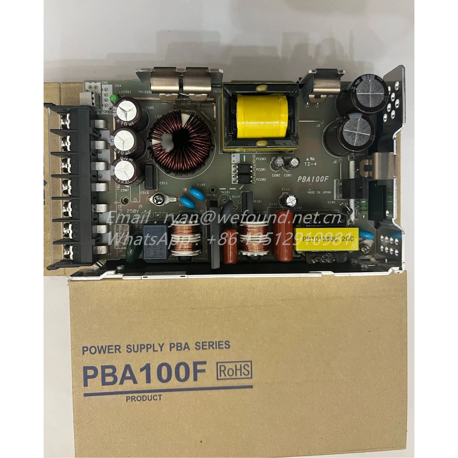PBA100F-24 para fuente de alimentación de Pwer serie COSEL PBA, 24 V 4,5 A 108 W - imagen 2