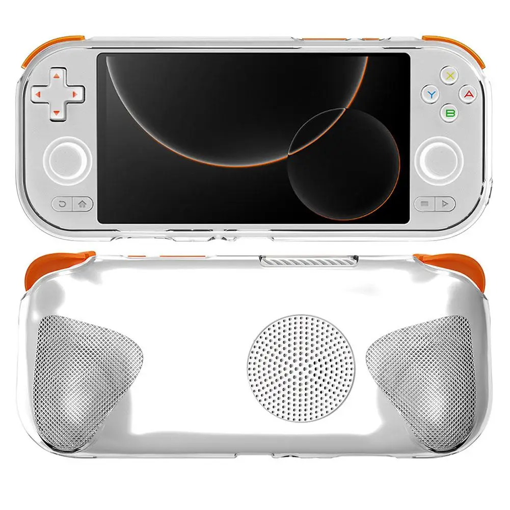 Funda protectora para consola de juegos MANGMI AIR X TPU transparente anticaída carcasa suave accesorios de protección para consola de juegos Android - imagen 4